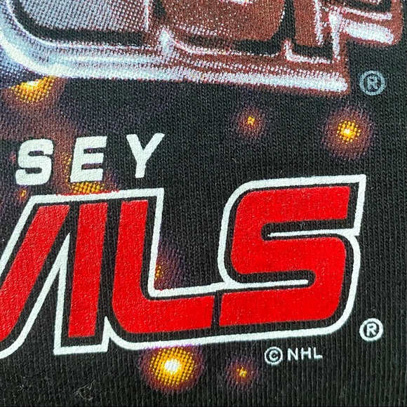 VINTAGE 2000 NEW JERSEY DEVILS VS DALLAS STARS STANLEY CUP FINALS T-SHIRT, XL - Picture 13 of 13